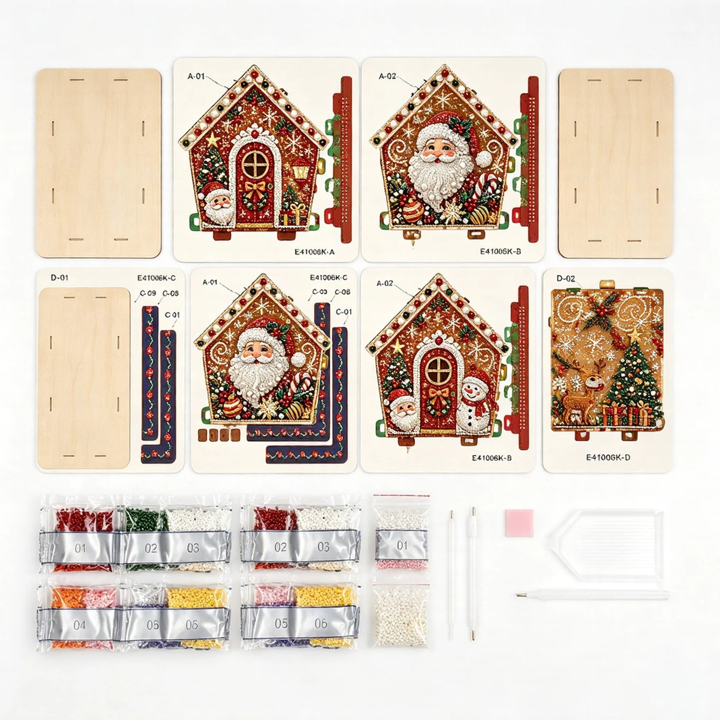 🎄🎅Plymagic DIY Pearl Art - Christmas Collection