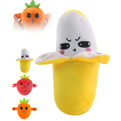 💖 Interactive Music Plush Toy Set 🍌🍓🥕