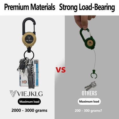 ✨VIEJKLG Heavy‑Duty Retractable Keychain
