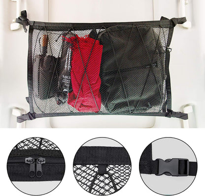 🚙 Car Ceiling Cargo Net – Double-Layer Overhead Storage Organizer