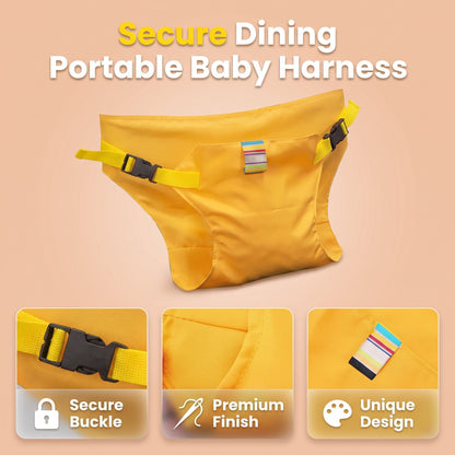 👶 Portable Baby Seat Harness – Turn a Chair Into a Baby Seat