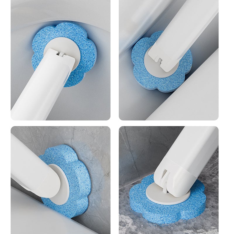 🚽💦Hands-Free Cleaning Gadget🧽Disposable toilet cleaning tool
