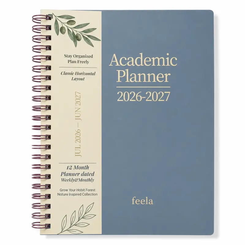 🧑‍🏫📔Academic Year Planner | July 2026- June 2027, Growth Tree Design For School year