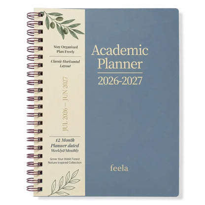 🧑‍🏫📔Academic Year Planner | July 2026- June 2027, Growth Tree Design For School year