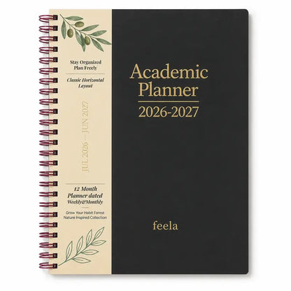 🧑‍🏫📔Academic Year Planner | July 2026- June 2027, Growth Tree Design For School year
