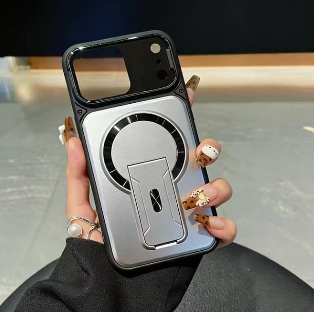 Multifunctional Lens Protection Case with Invisible Stand & Camera Protection
