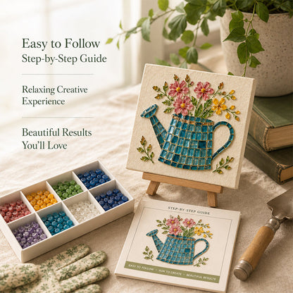 🎨Watering Can Mosaic Art Kit-Create a Charming Mosaic Masterpiece