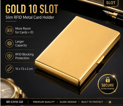 Tyiiplus™ RFID Blocking Metal Card Holder