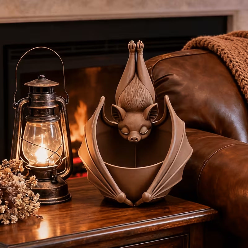 🦇 HOT SALE | Gothic Bat Hanging Planter – Unique Indoor & Outdoor Plant Decor