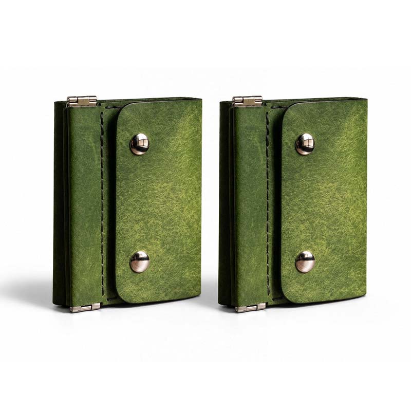 Compact Leather Trifold Wallet