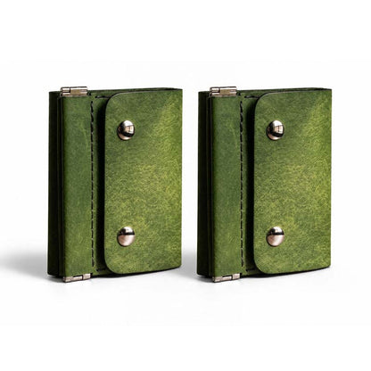 Compact Leather Trifold Wallet