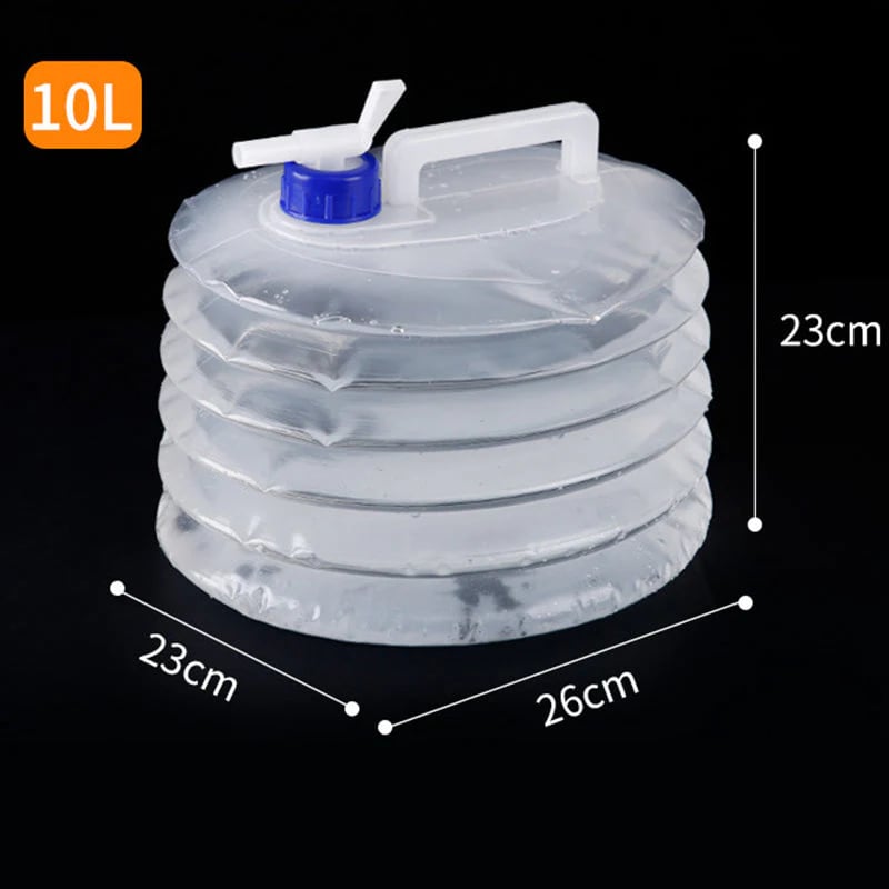 Collapsible Water Container with Spigot