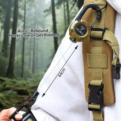 ✨VIEJKLG Heavy‑Duty Retractable Keychain