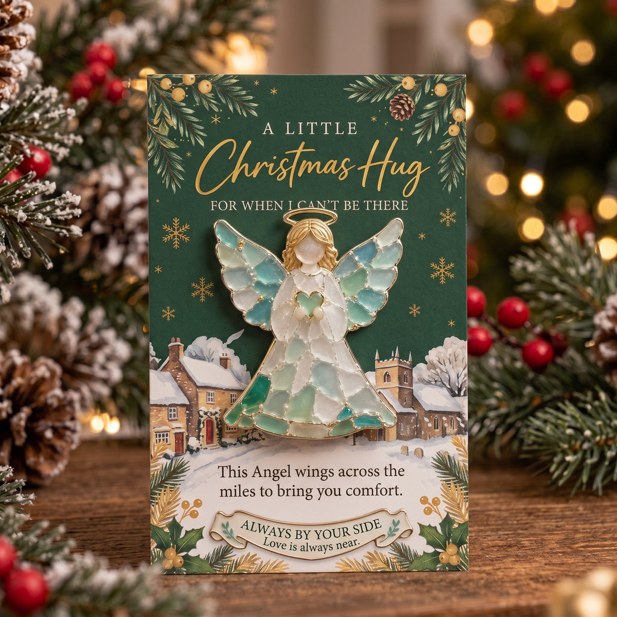 A Little Christmas Hug – A Keepsake Card with a Detachable Mini Ornament