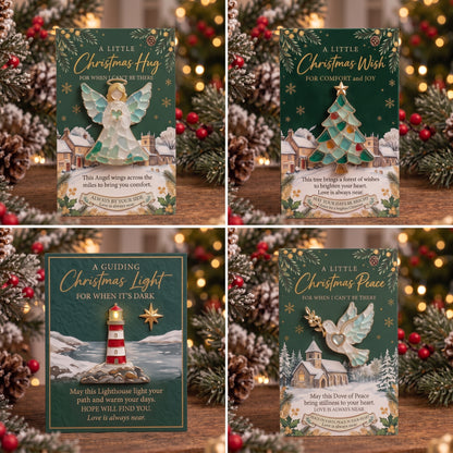 A Little Christmas Hug – A Keepsake Card with a Detachable Mini Ornament