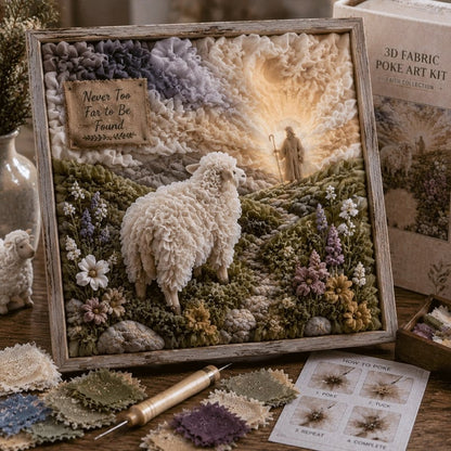✝️3D Christian Fabric Poke Art Kit