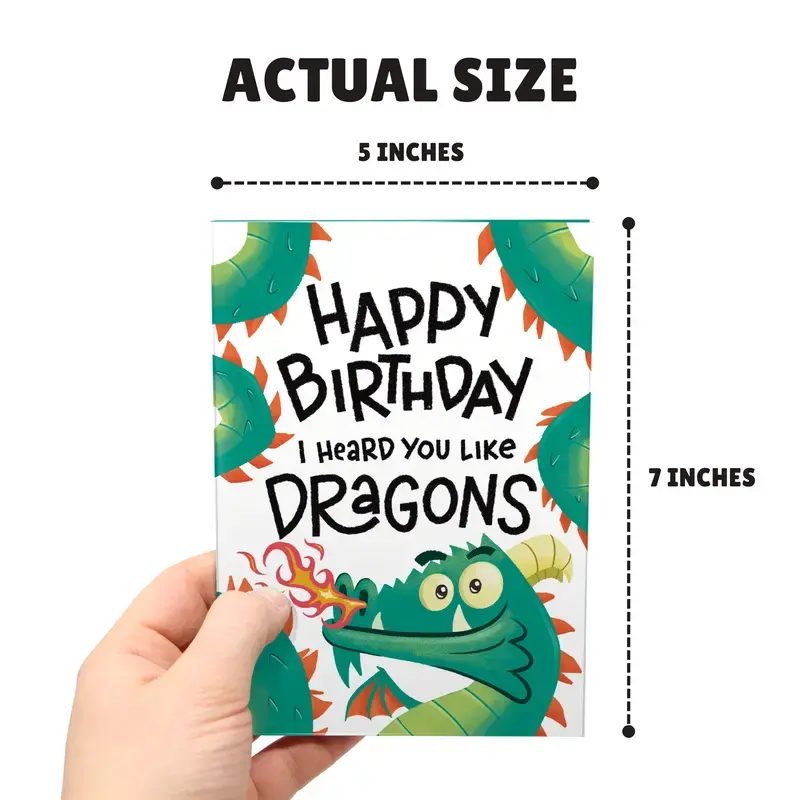 I Heard You Like Dragons | Funny Birthday Card