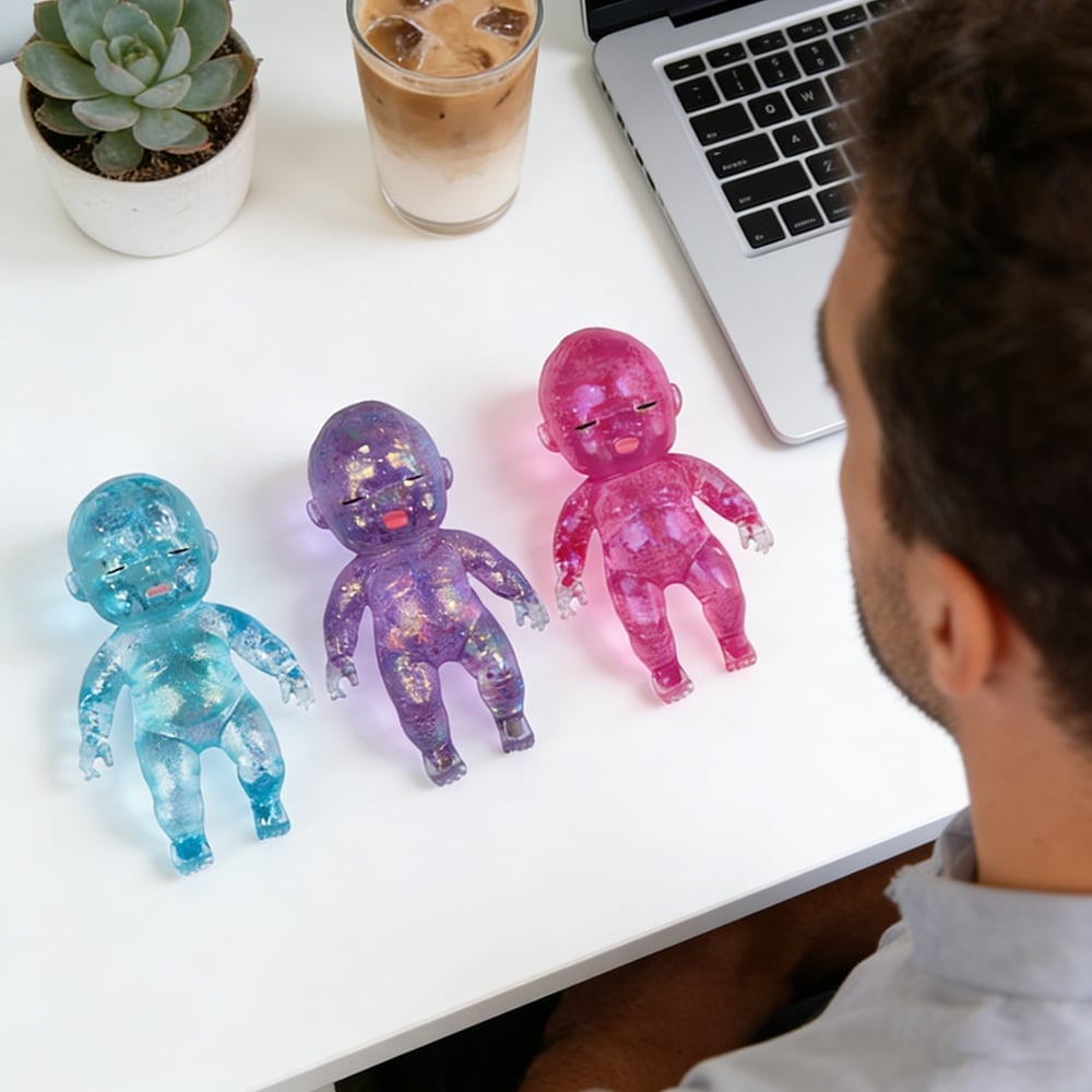 Sparkling Squishy Baby Toy