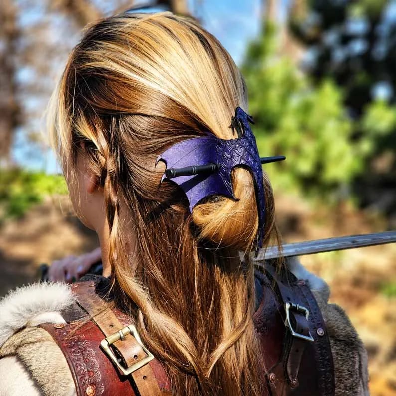 Medieval Dragon Hair Stick