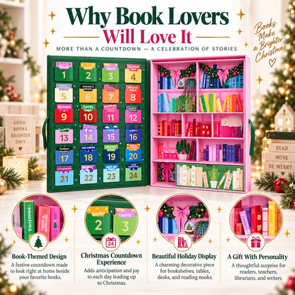 📚 🎄The Book Lover's Advent Calendar - 🎁 A Christmas Countdown Made for People Who Love Books ❤️
