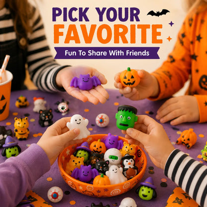 🎃 30PCS Halloween Mochi Squishy Toys