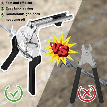 TYIIPLUS™ M-Type Hog Ring Pliers Kit – Semi-Automatic Spring-Loaded Fence & Cage Repair Tool