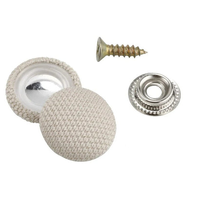 TYIIPLUS™ Car Roof Headliner Repair Clips – Fabric-Covered Retainer Buttons for Sagging Auto Ceiling Liner