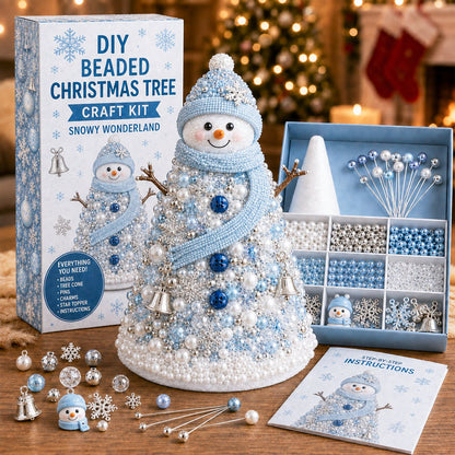 🎄✨ DIY Beaded Christmas Tree Craft Kit