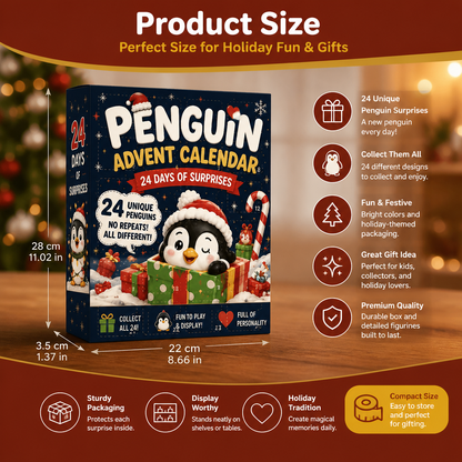 24-Day Penguin Advent Calendar 🐧🎄