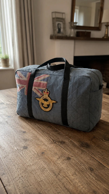 🇬🇧👑British Heritage Canvas Holdall