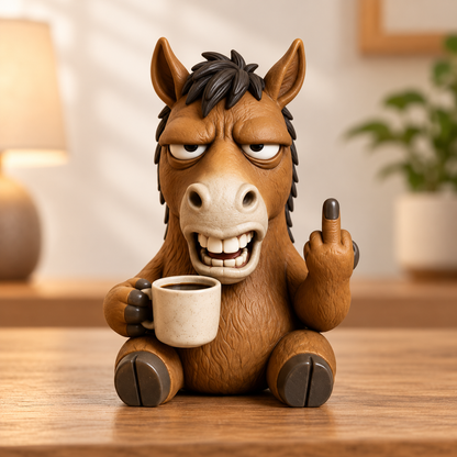 🖕 Grumpy Middle Finger Animal Figurines – Funny Desk Decor & Gifts