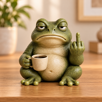 🖕 Grumpy Middle Finger Animal Figurines – Funny Desk Decor & Gifts