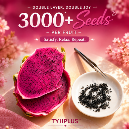 TYIIPLUS™ Dragon Fruit Slime Picking Sensory Toy with Tweezers – Reusable Stress Relief Fidget Toy for Adults & Teens