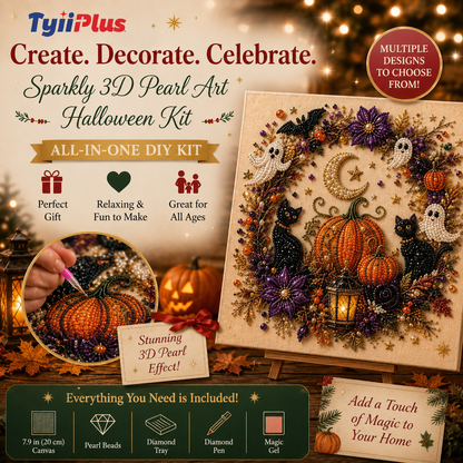 👻🎃 3D Pearl Art Halloween DIY Kit