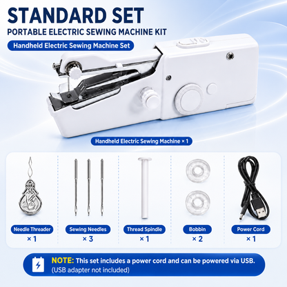 Portable Electric Handheld Sewing Machine - Sew Anywhere in Seconds