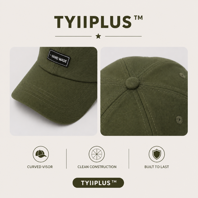 🧢 TYIIPLUS™ Vintage Goggles Baseball Cap – Casual Cotton Sun Hat with Detachable Protective Goggles for Outdoor Style