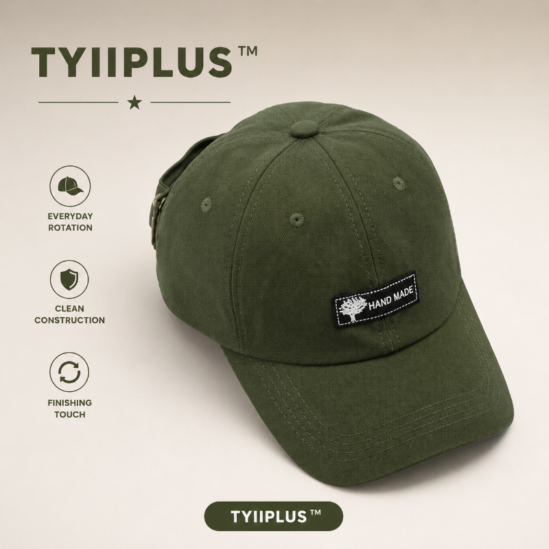 🧢 TYIIPLUS™ Vintage Goggles Baseball Cap – Casual Cotton Sun Hat with Detachable Protective Goggles for Outdoor Style