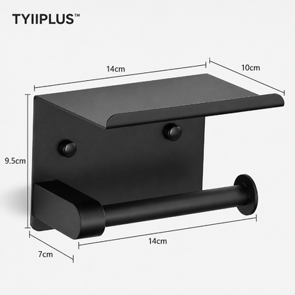 TYIIPLUS™ Toilet Paper Holder with Shelf