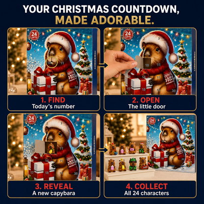 Capybara Christmas Advent Calendar 2026