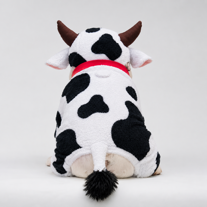 🐮 Cow Costume for Dogs | Funny Plush Dog Cow Outfit | TYIIPLUS™