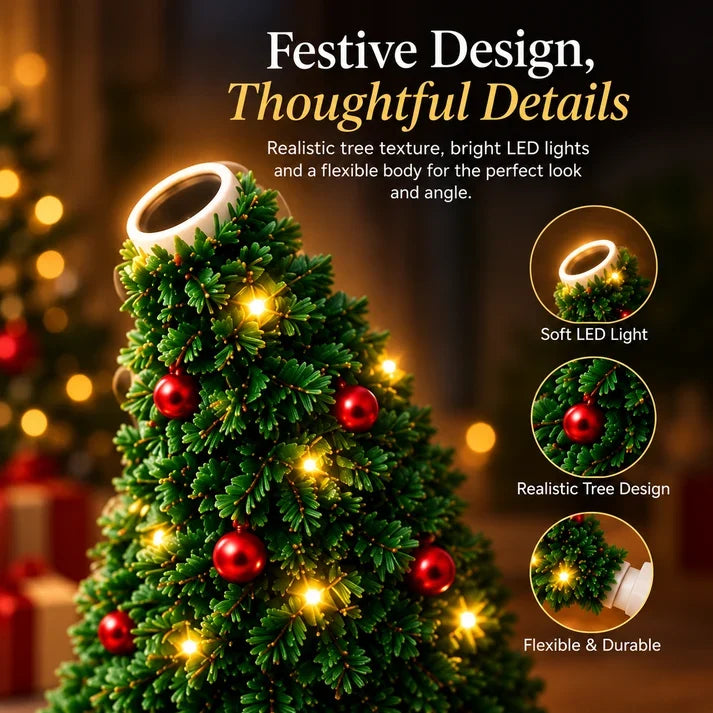 ✨Christmas Projection Night Light – USB Holiday Glow Lamp