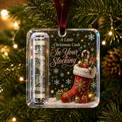 🎄 Christmas Cash Gift Ornament – Turn Cash Into A Christmas Surprise