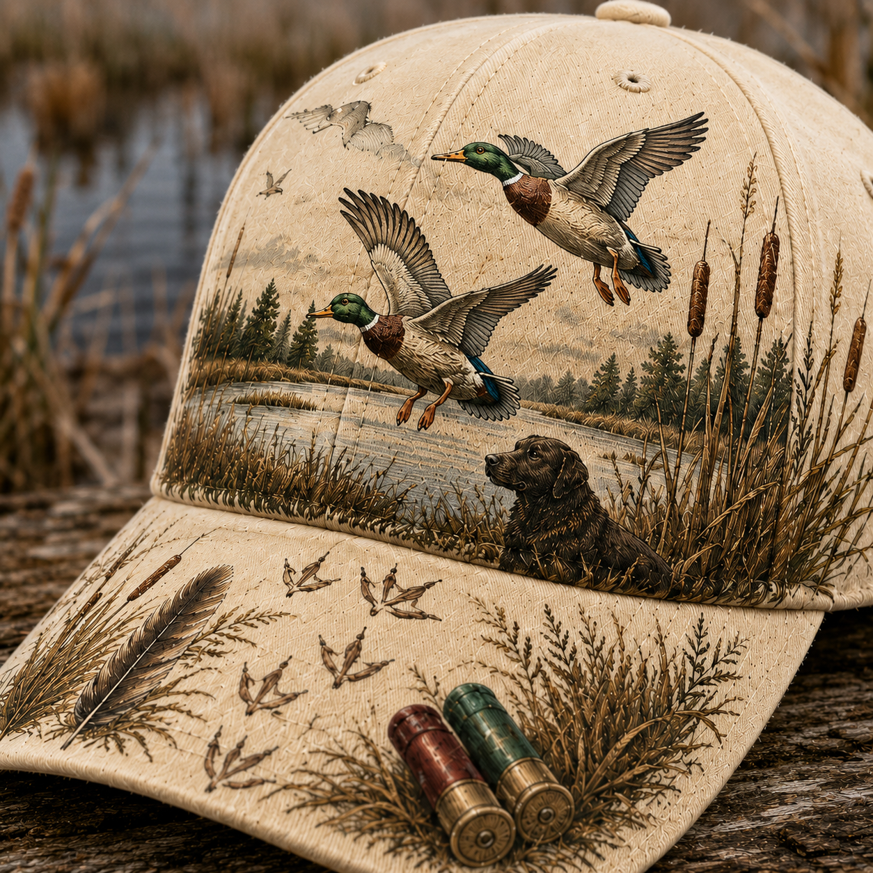 🦆 DUCK HUNTING WILD & READY HAT
