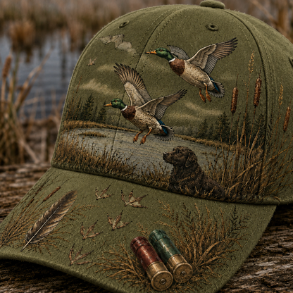 🦆 DUCK HUNTING WILD & READY HAT