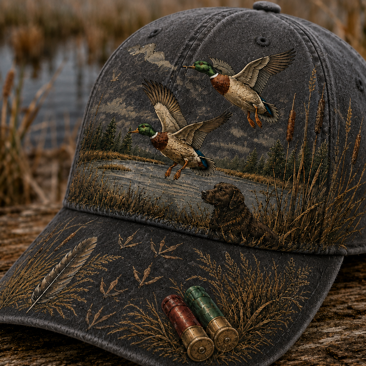 🦆 DUCK HUNTING WILD & READY HAT