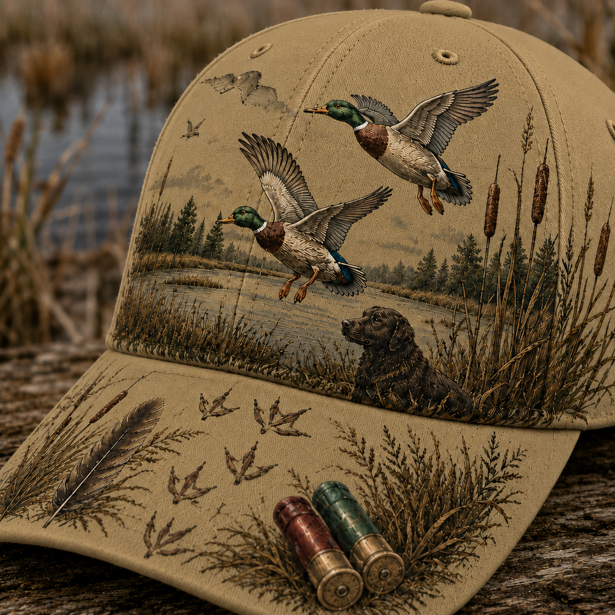 🦆 DUCK HUNTING WILD & READY HAT
