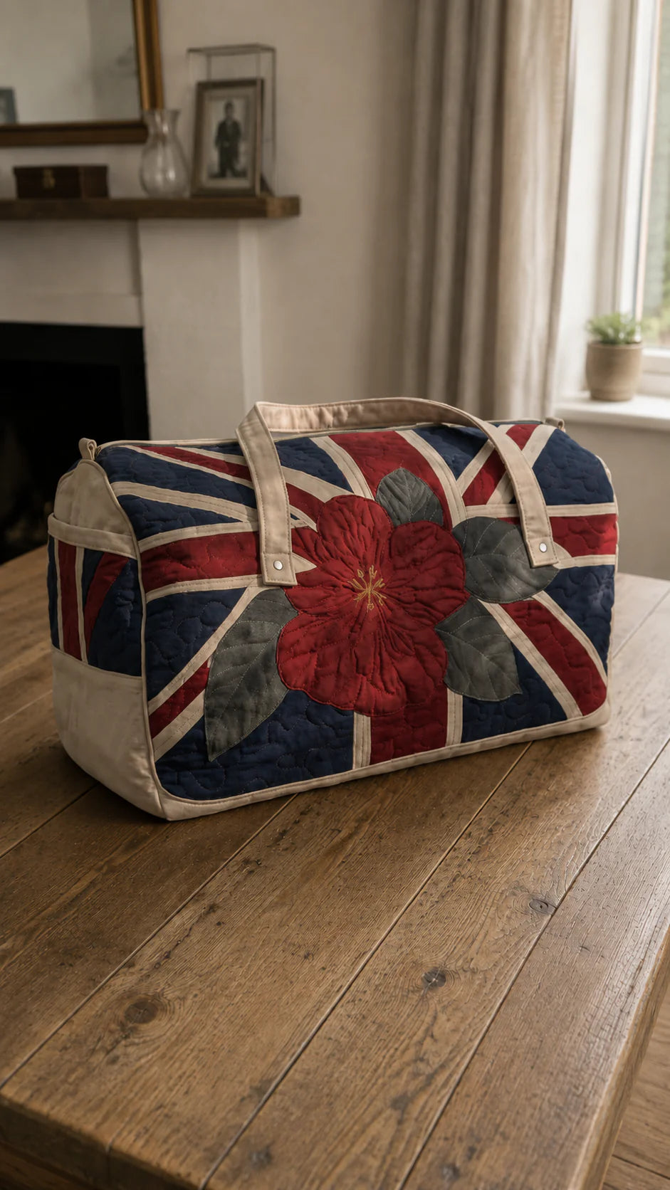 🇬🇧👑British Heritage Canvas Holdall