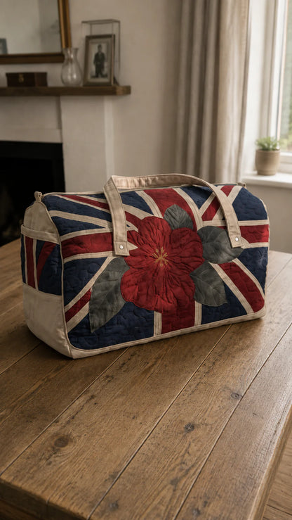 🇬🇧👑British Heritage Canvas Holdall