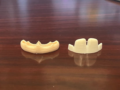 Funny 3D Printed Dog Teeth - Fits Most Dog Sizes