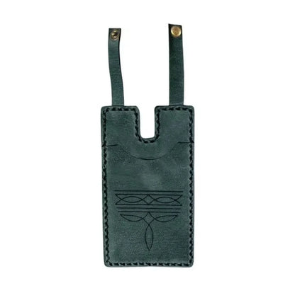 💳Genuine Leather Hidden Boot Wallet – Hands-Free Pocket for Concerts & Nights Out